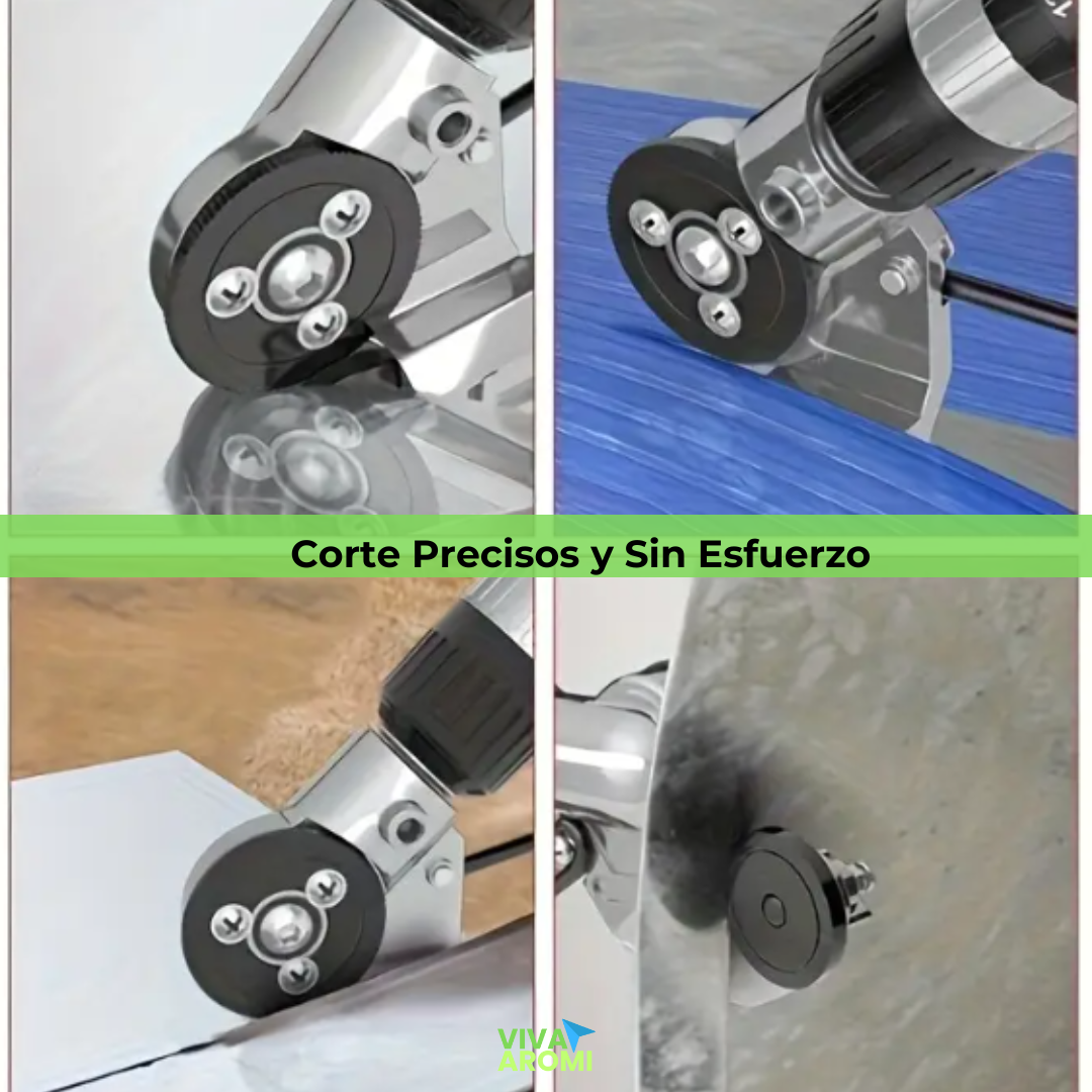 Adaptador Corta Chapa para Taladro Eléctrico