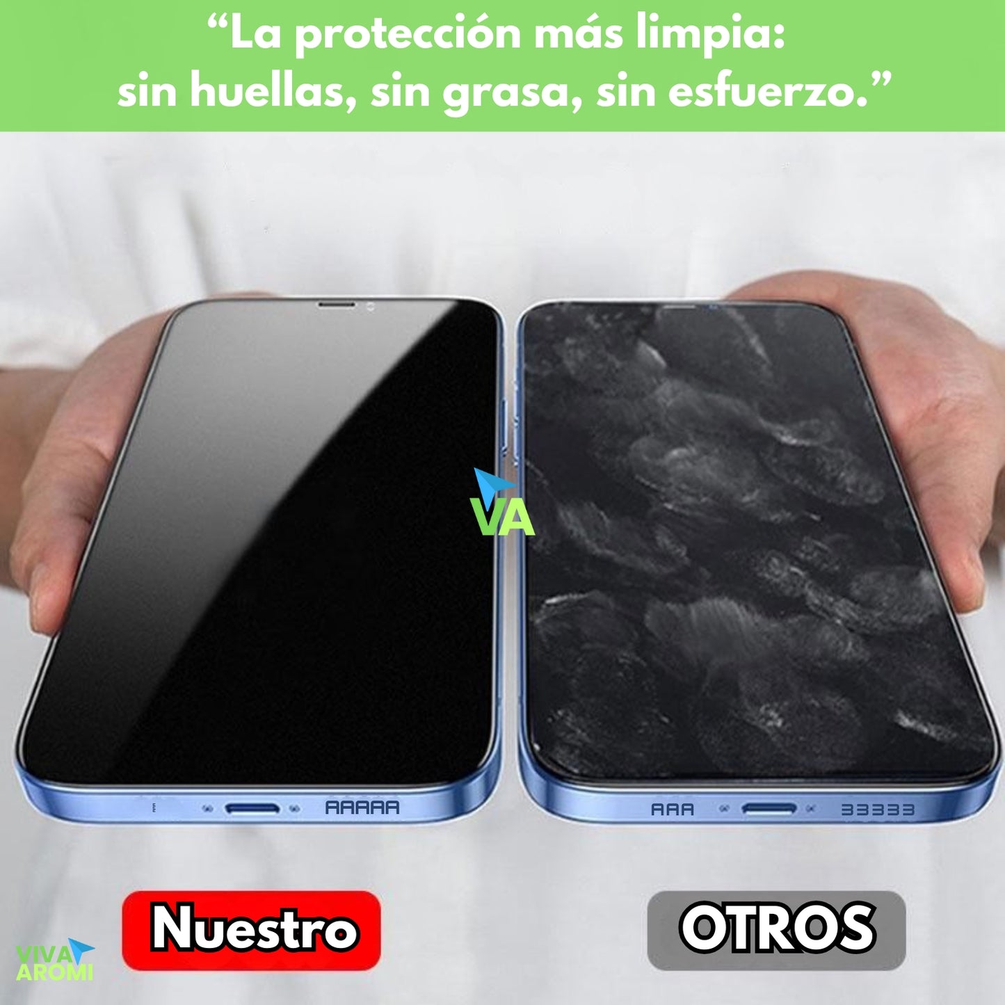 Protector Premium 9H Ultra HD Anti-Espía