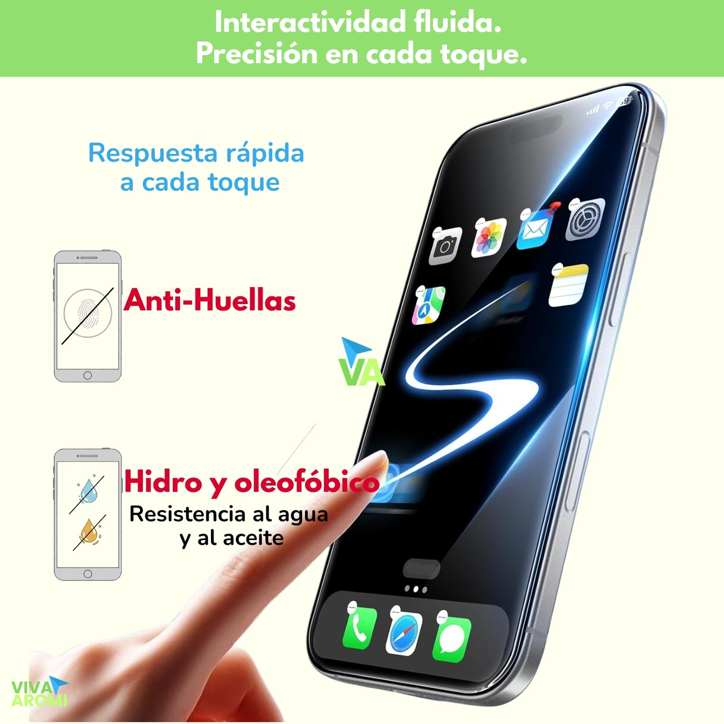 Protector Premium 9H Ultra HD Anti-Espía