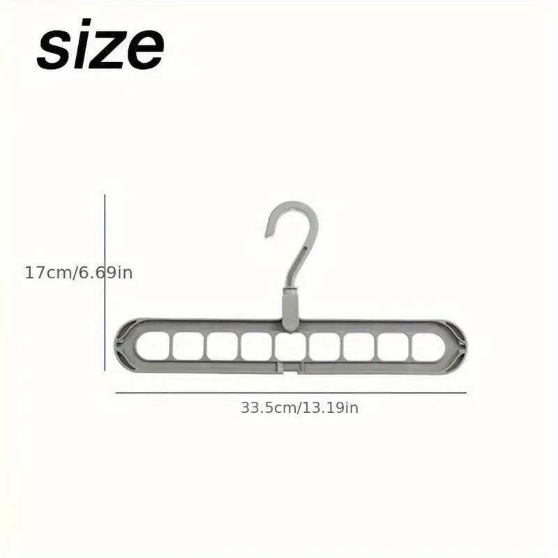 Organizador de Perchas (Hasta 9 perchas por pieza)